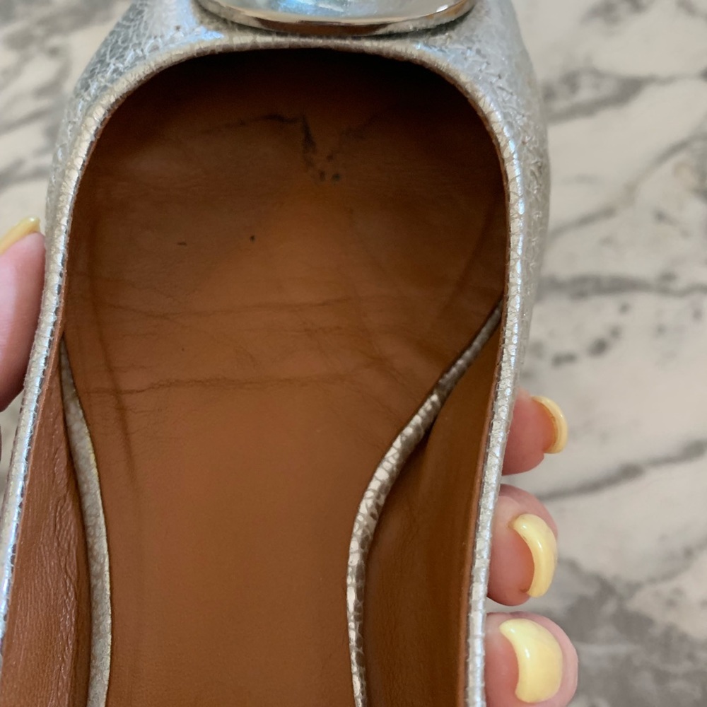 Tory Burch-Reva Leather Flats - Picture 8 of 8